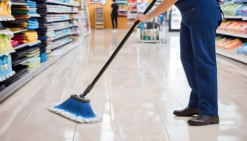 Retail cleaning